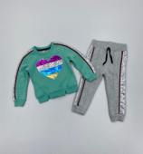 Утепленный костюм для девочки TRP6455