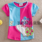 Футболка для девочки S63146blue Футболка для девочки S63146blue