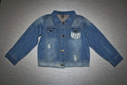 Джинсовая куртка для девочки DJ13
