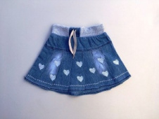 Джинсовая юбка для девочки TRP1064