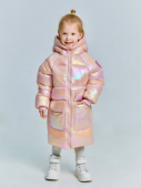 Удлиненная куртка для девочки KU145 Удлиненная куртка для девочки KU145
